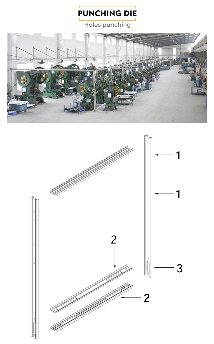 Factory Wholesale Frame LED Industrial China Profile Aluminum Office Cubicle Accessory