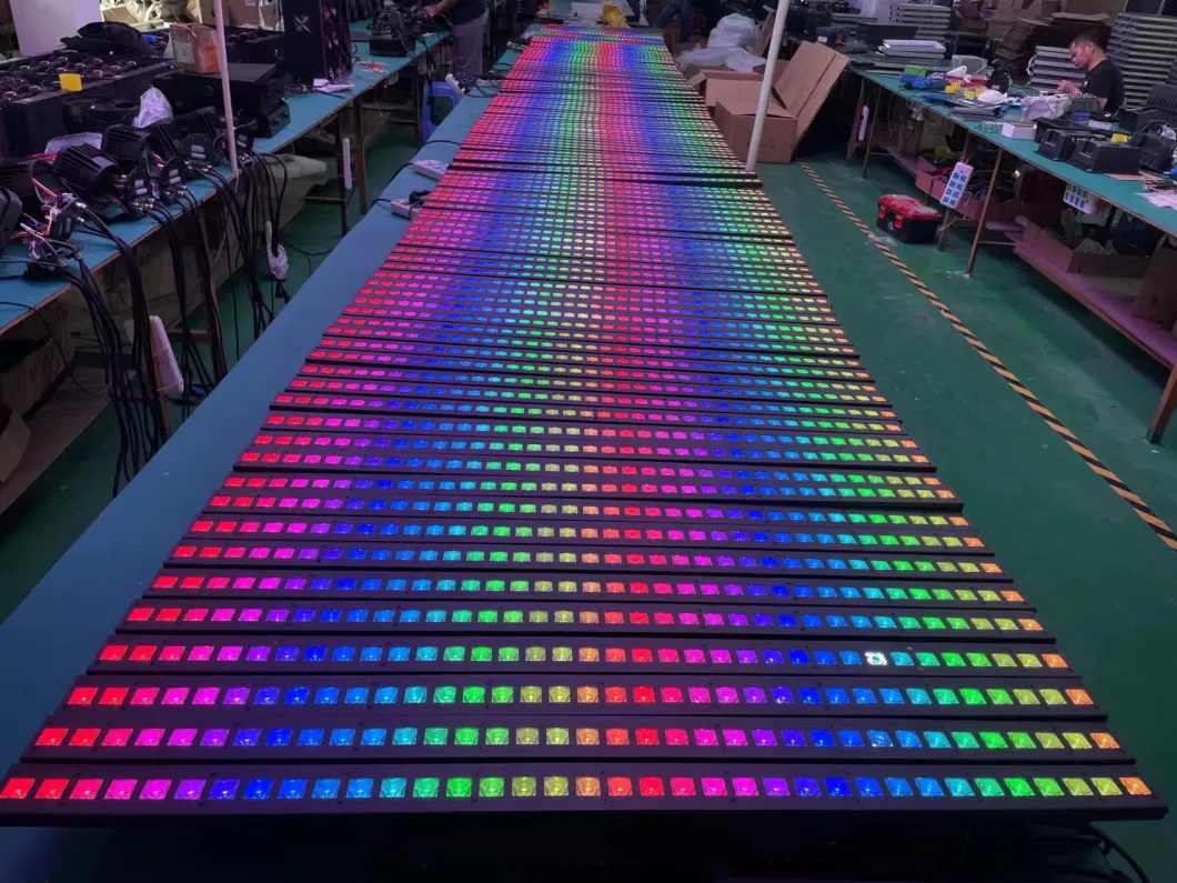 LED Beam Matrix Pixel Bar Curtain Wall Washer RGB 3in1 Light for Events