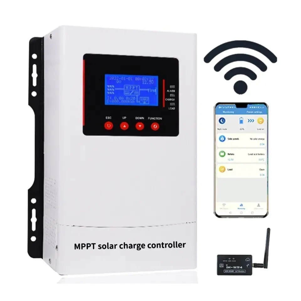 MPPT 10A 20A 40A 60A 80A LCD 12V 24V 48V Auto LED Street Light Battery Solar Charge Controller