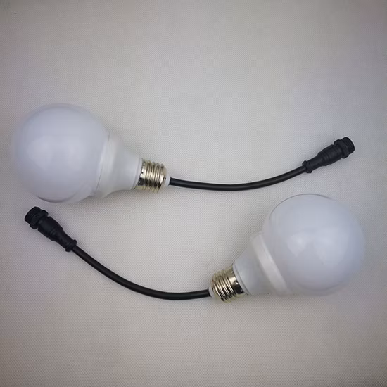 80mm LED RGB Light Bulb DMX 12V LED Light Bulb