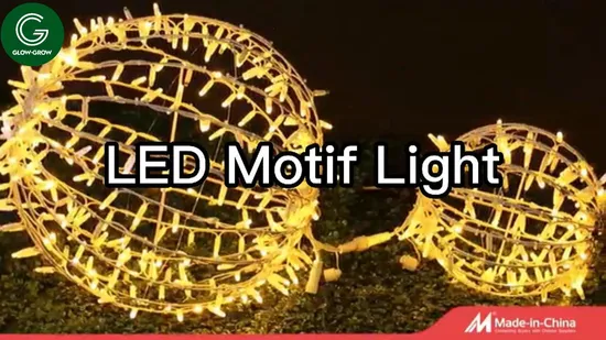 Warm White Blue Many Color 3D Huge Christmas Wedding Park Decor Safe LED Motif Ball Lights