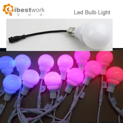 LED Bulb Light RGB DMX E27 Music Bulb Effect Light